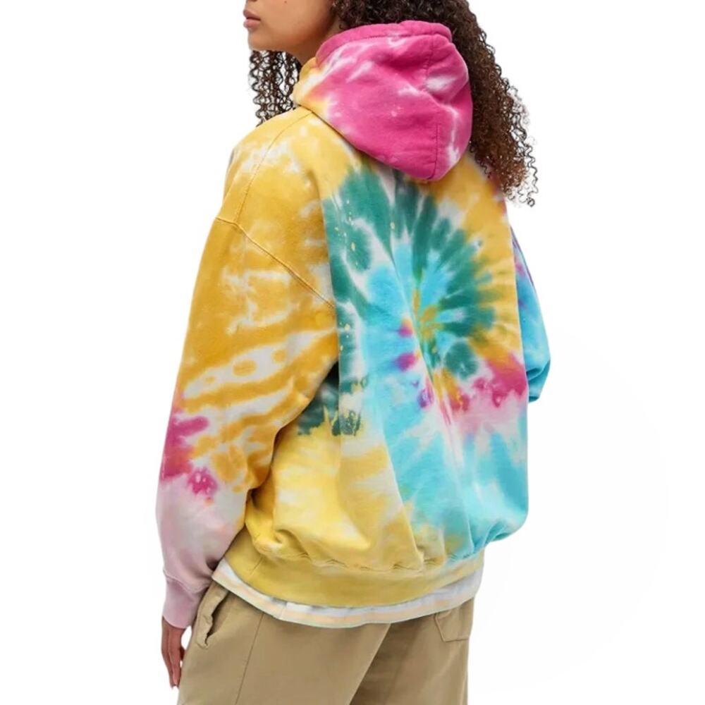 LA DETRESSE Tropicali Hoodie tie dye psychedelic hooded sweatshirt Size M NEW - Picture 4 of 8